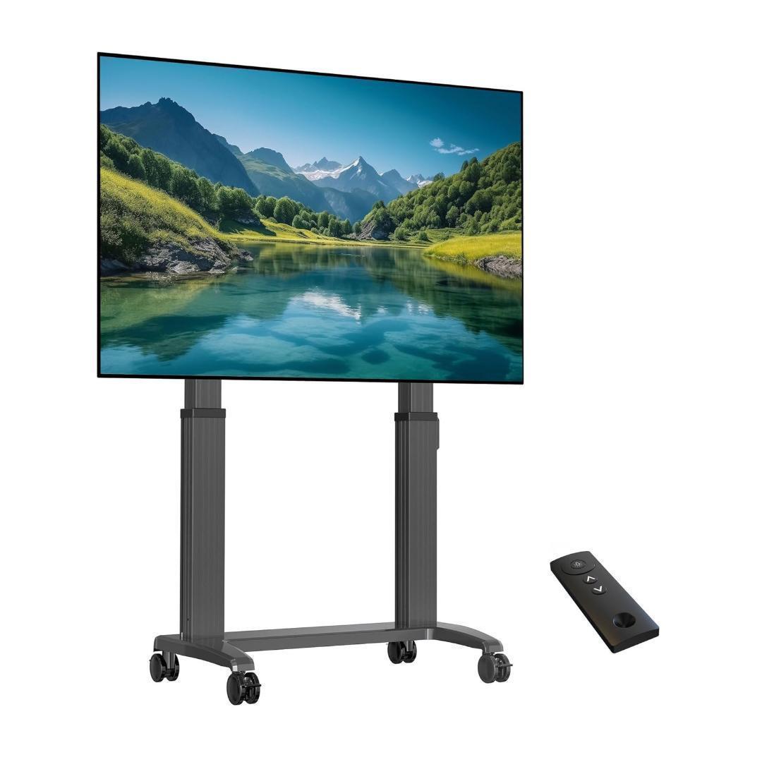 電動テレビスタンド 100インチ対応 リモートコントロール 新品未開封品 送料込