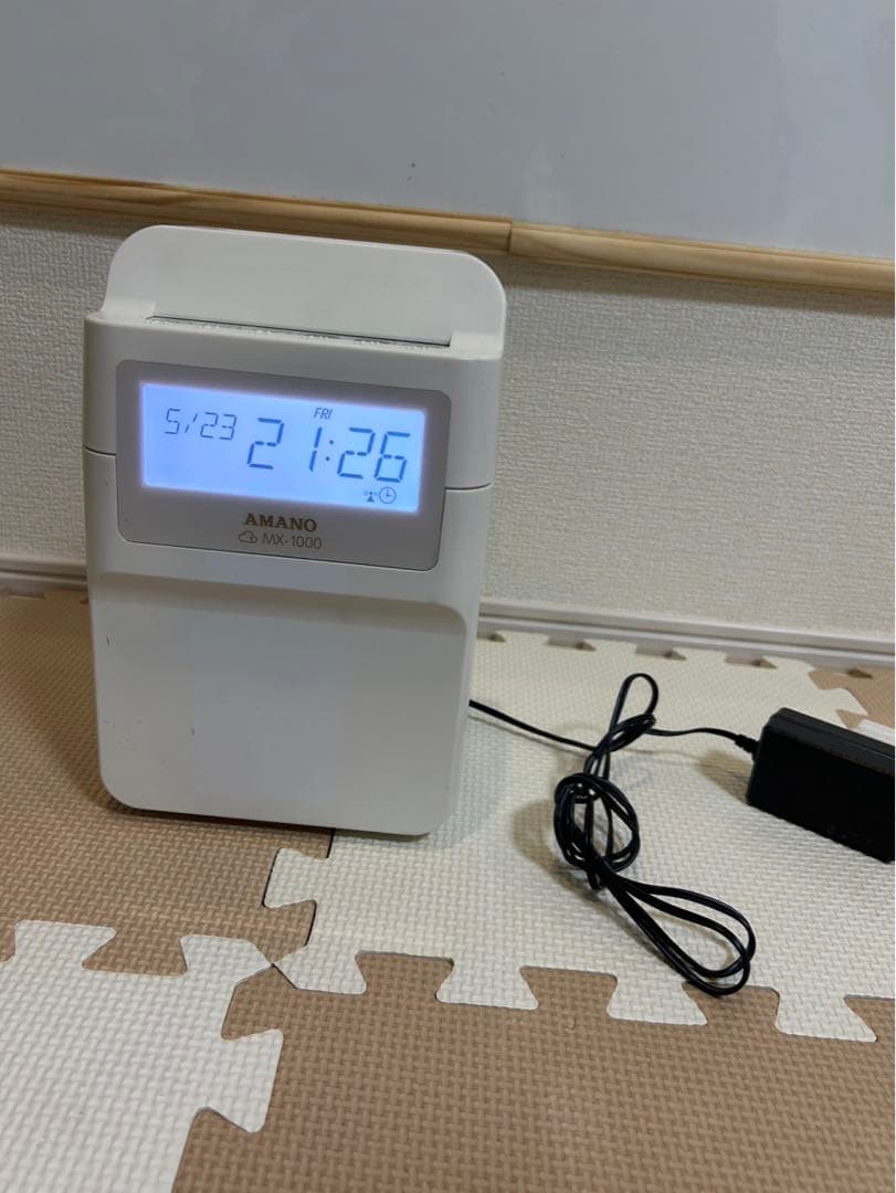 動作確認済MX-1000 アマノ タイムレコーダー AMANO 勤怠管理①