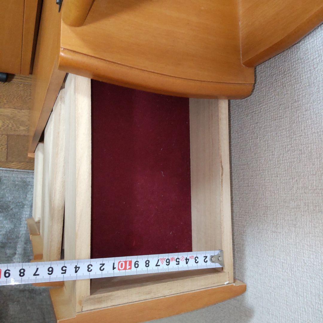 全身鏡付きドレッサー・収納 59x40x182cm