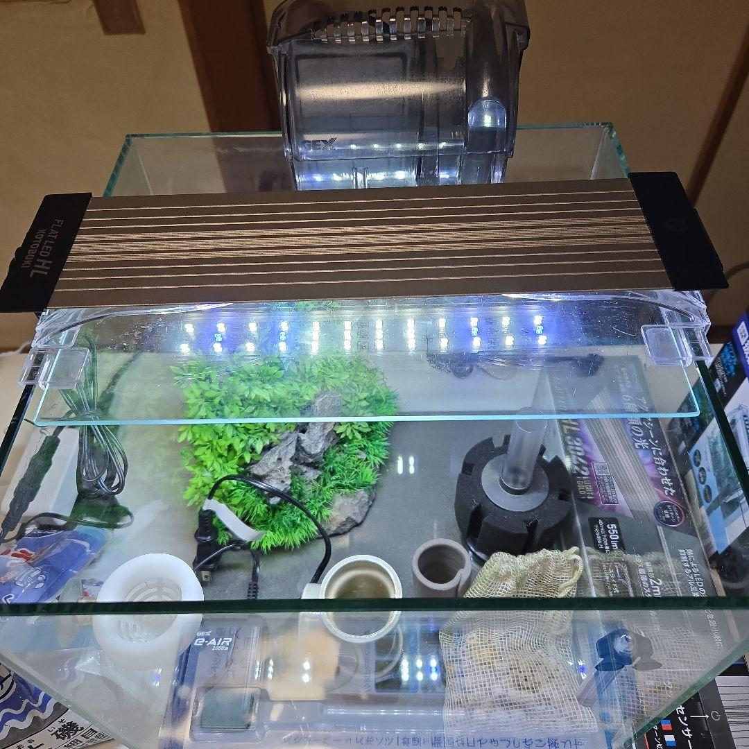 水槽セット　LED照明付