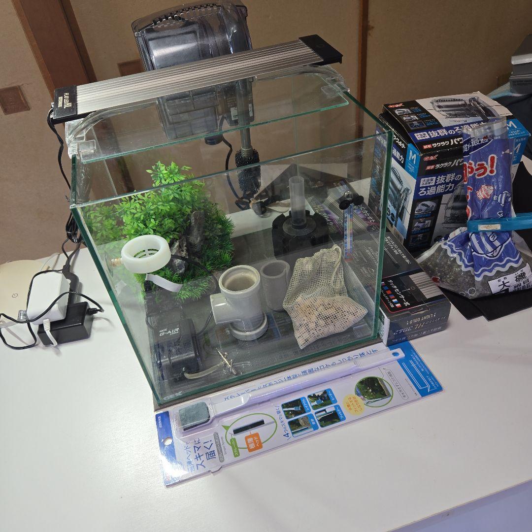 水槽セット　LED照明付