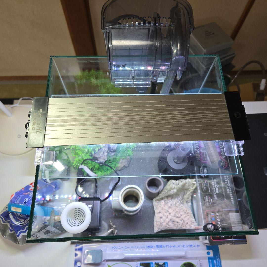 水槽セット　LED照明付