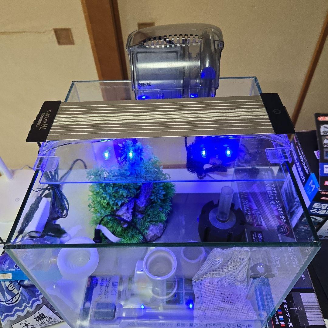 水槽セット　LED照明付