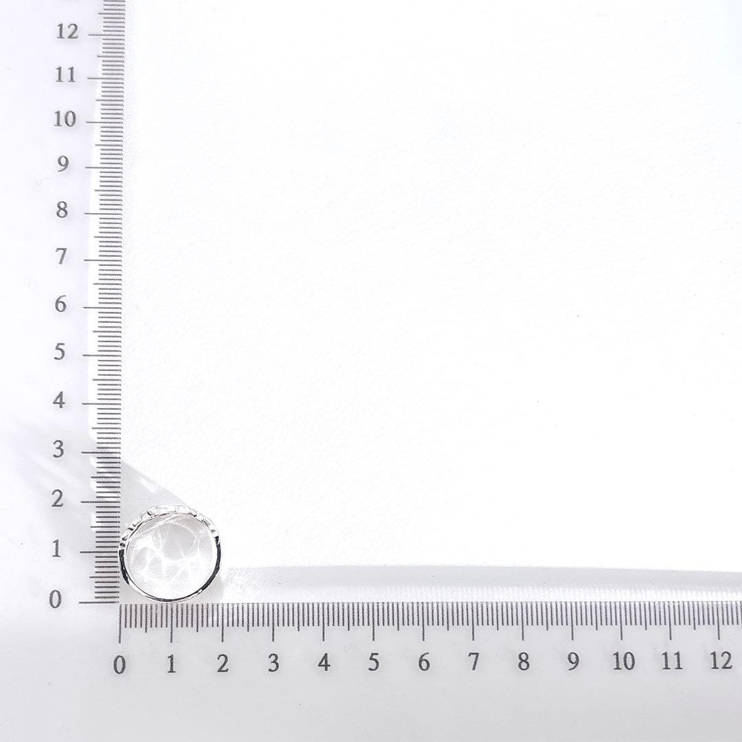 【光沢艶感仕上げ】ティファニー トリプルラビングハート シルバー リング 12号