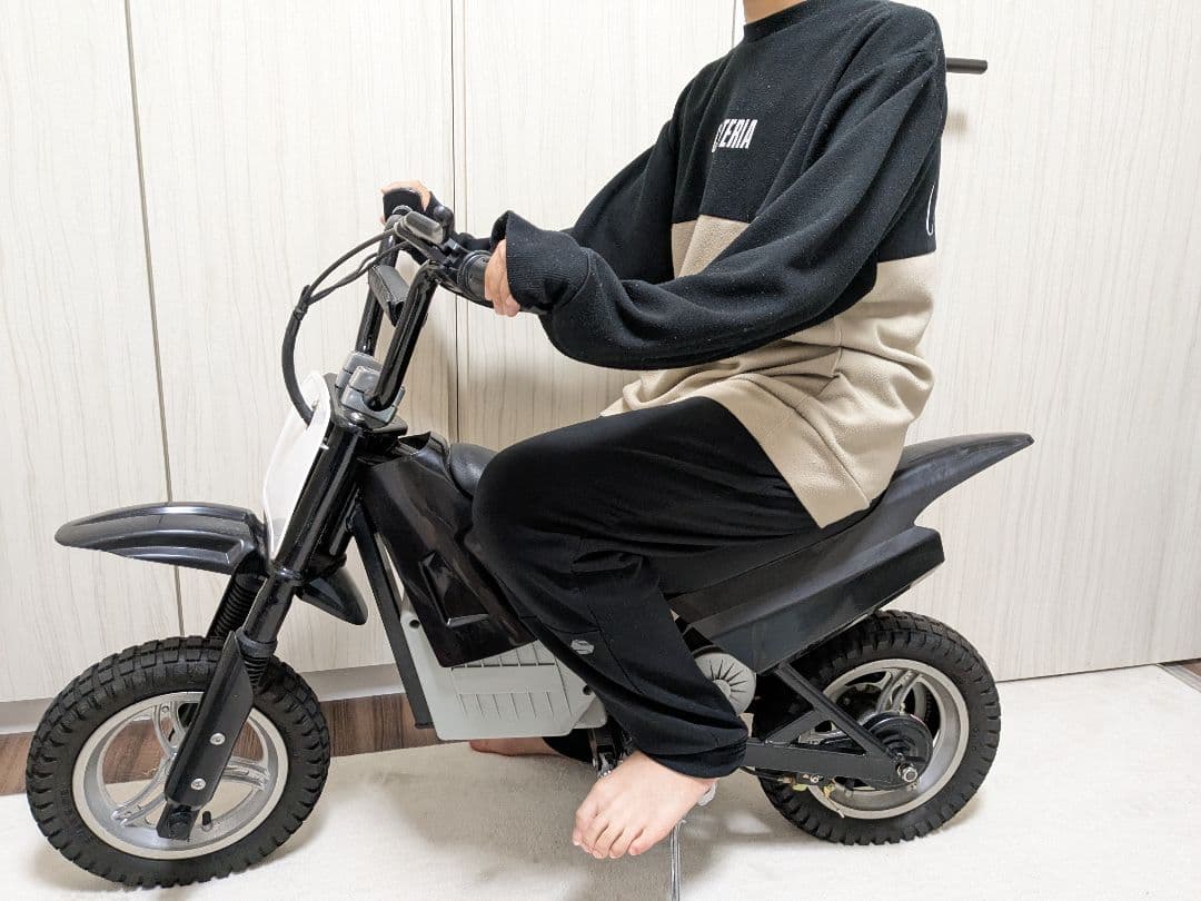 【値下げ】【美品】電動バイク　ミニバイク　プロテクターセット付き