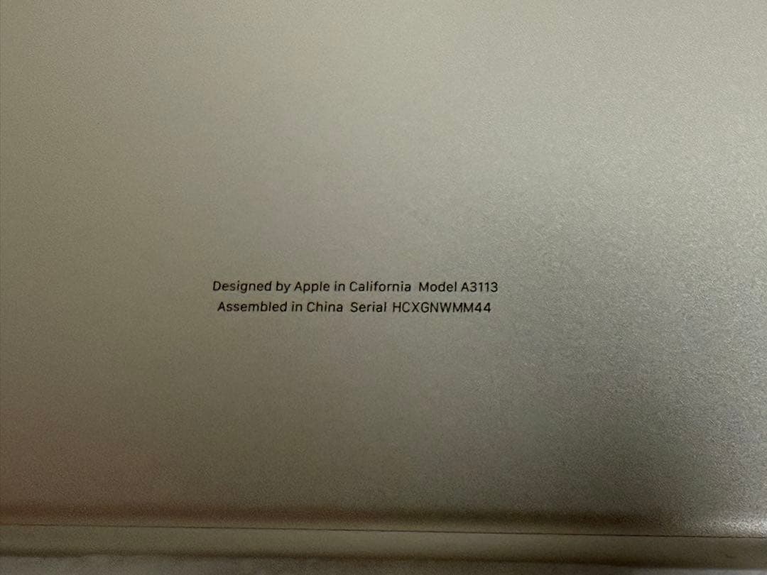 【ほぼ新品】MacBook Air M3 16GB 256GB 13インチ