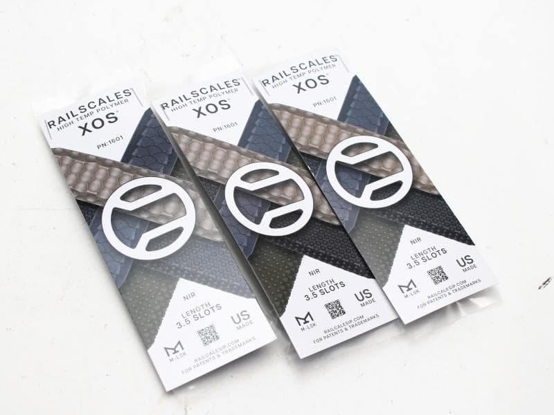 RailScales HTP XOS in MLOK MiniDot 3枚セット