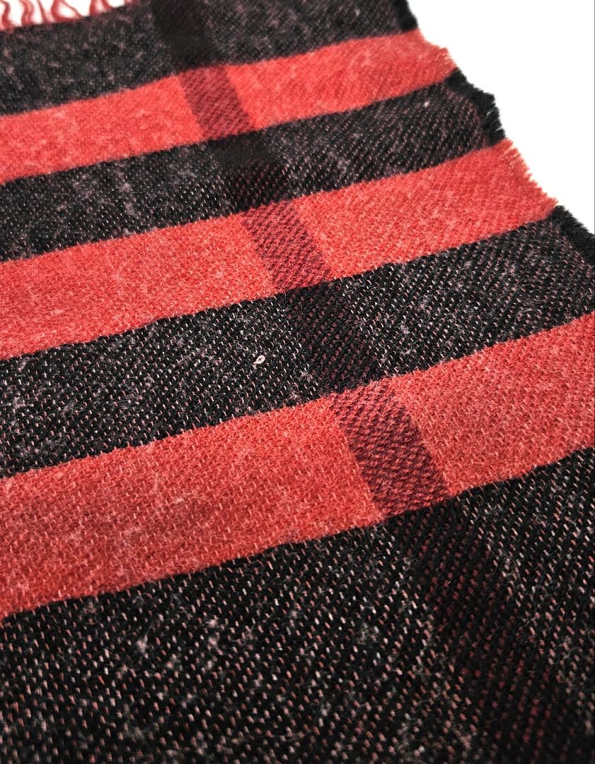 希少　BURBERRY　バーバリー　リバーシブル　カラー　チェック　マフラー