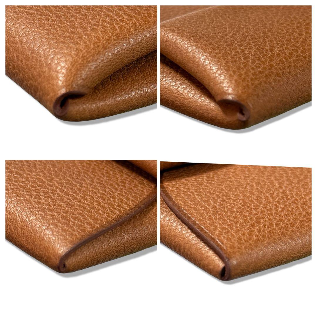 未使用品 HERMES エルメス バスティアケース ブラウン 茶 送料無料