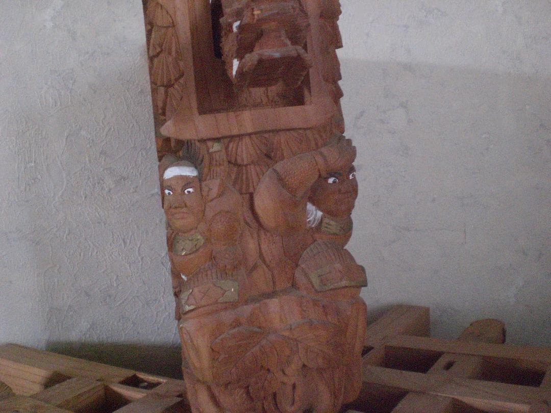 【超値下げ】だんじり　彫り物　本物　小松良と龍