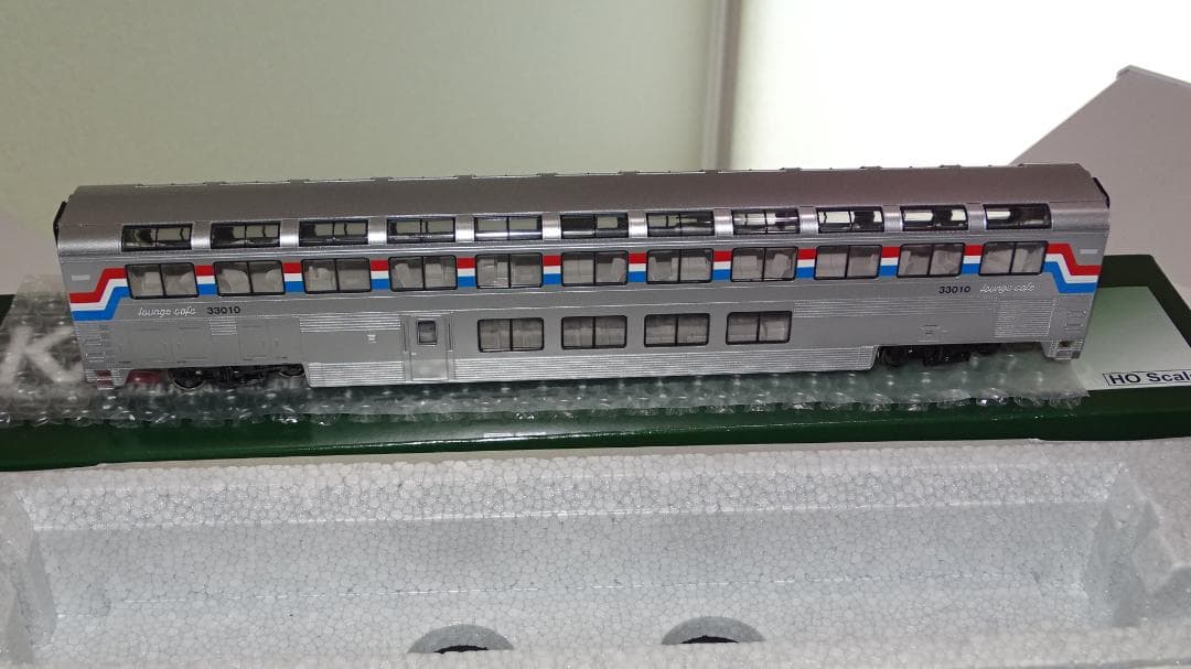 シロ　KATO Amtrak Superliner ラウンジ　カー