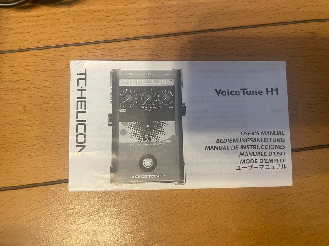 ギター TC-HELICON Voicetone H1
