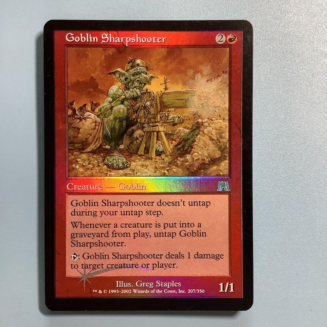 ゴブリンの名手/Goblin Sharpshooter  ONS英語foil