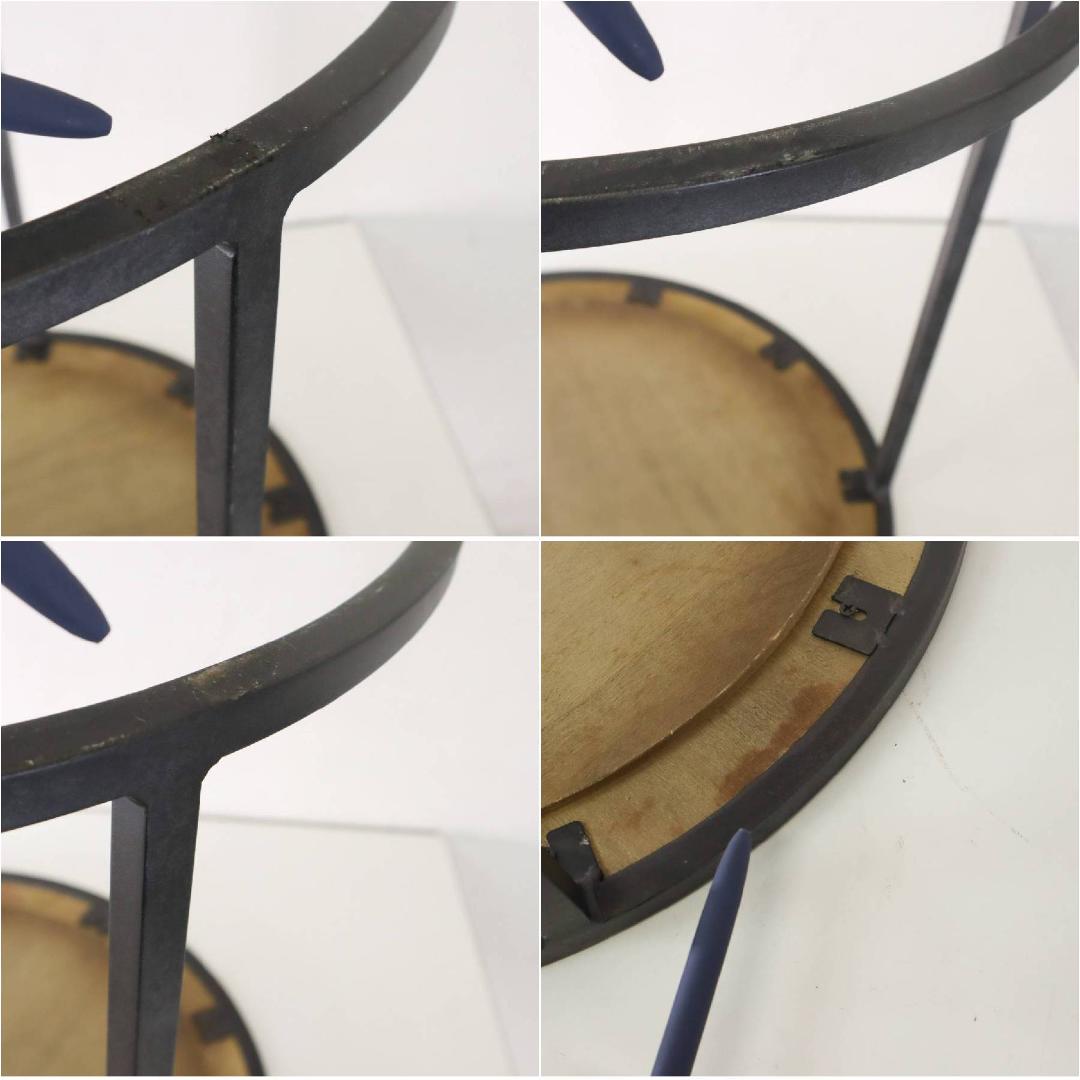 クラッシュゲート ノットアンティークス エルマ サイドテーブル Φ50cm