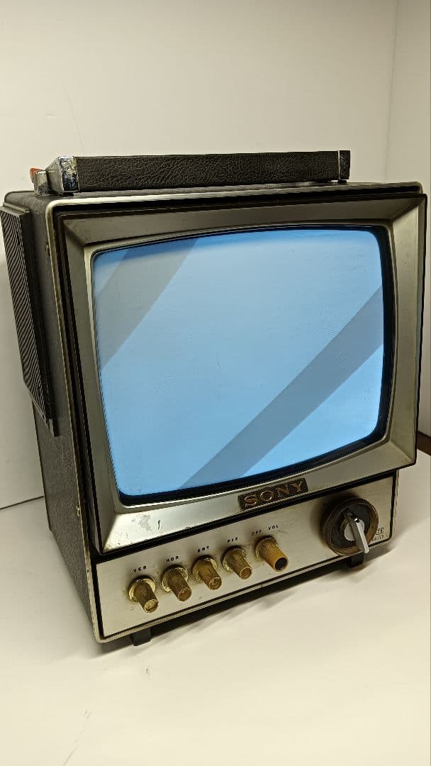 SONY トランジスター テレビ　9-304　レトロ 昭和