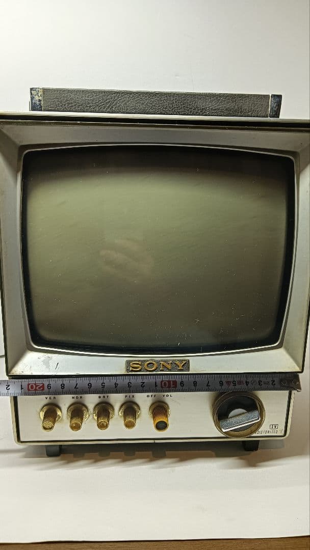 SONY トランジスター テレビ　9-304　レトロ 昭和