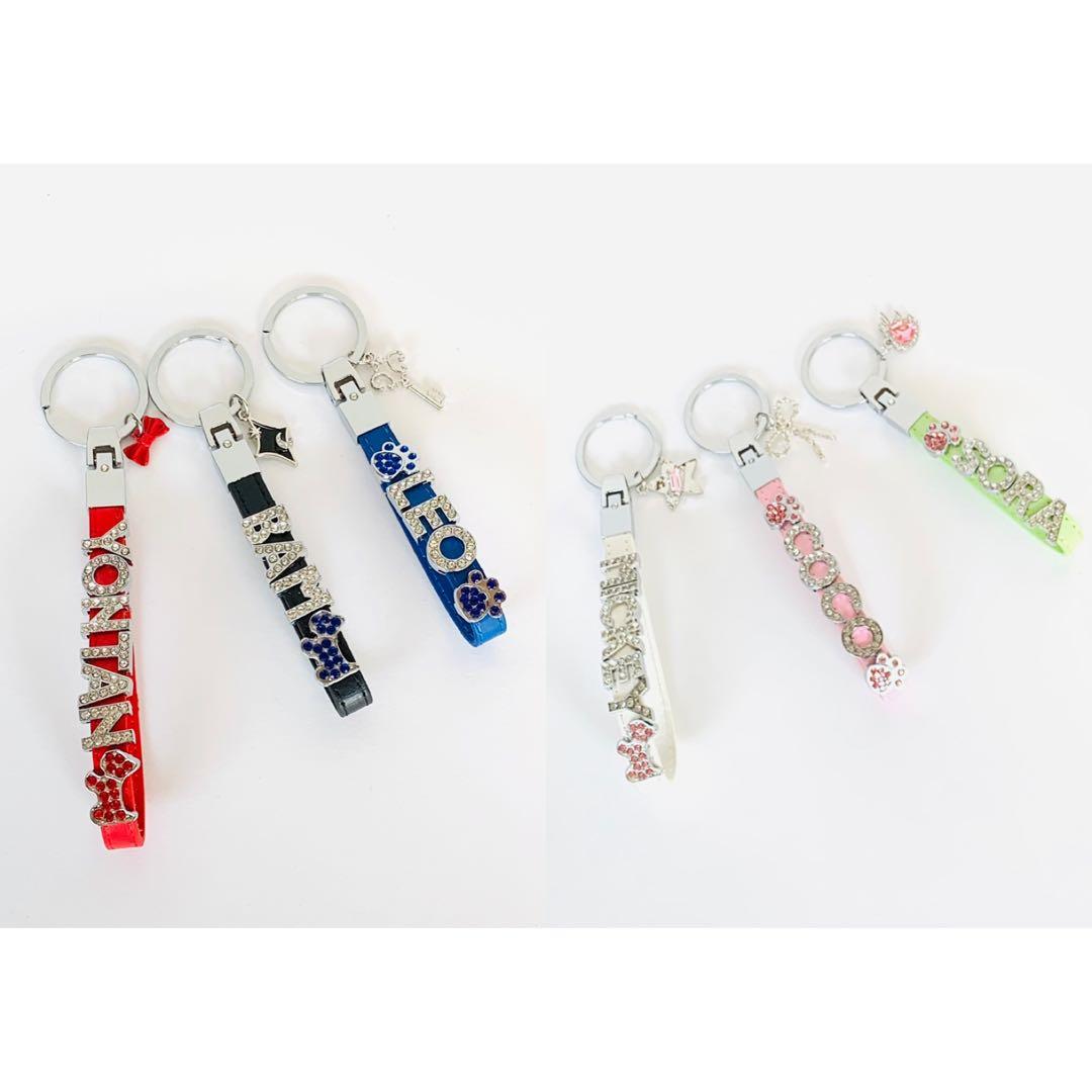 1/2限定価格❣️ドック キャット オーダー ペット ネーム キーホルダー