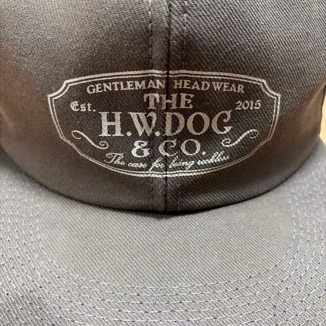 ブラウンTHE H.W.DOG&CO. TRUCKER CAP サイズ38
