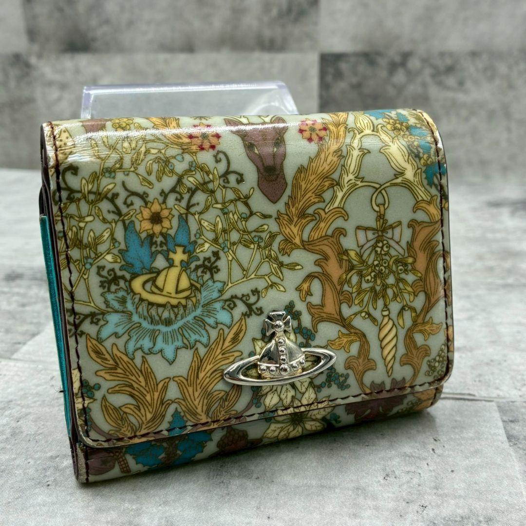 希少✨ ヴィヴィアン ウエストウッド ディアスポラ 折り財布 総柄 プリント