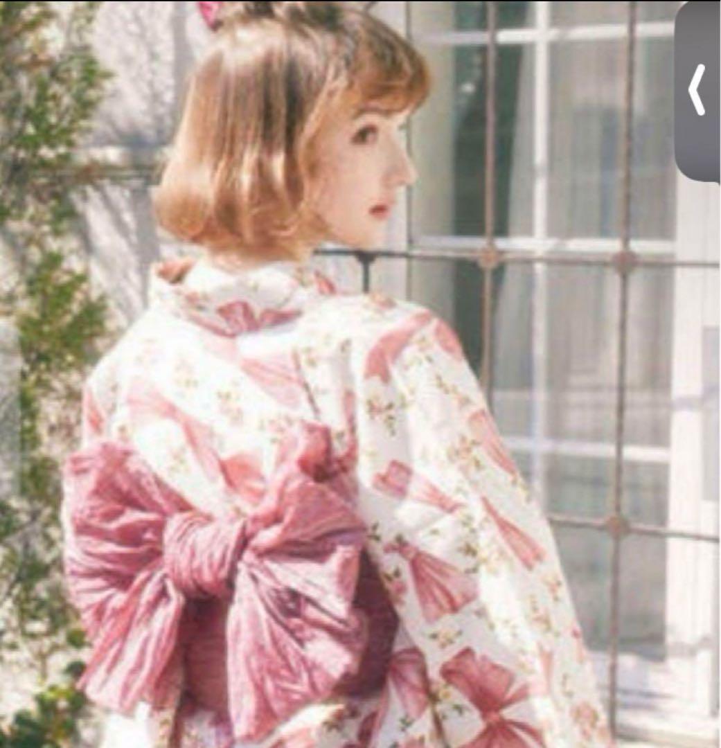 maisondefleurリボンフラワー柄 3点セット