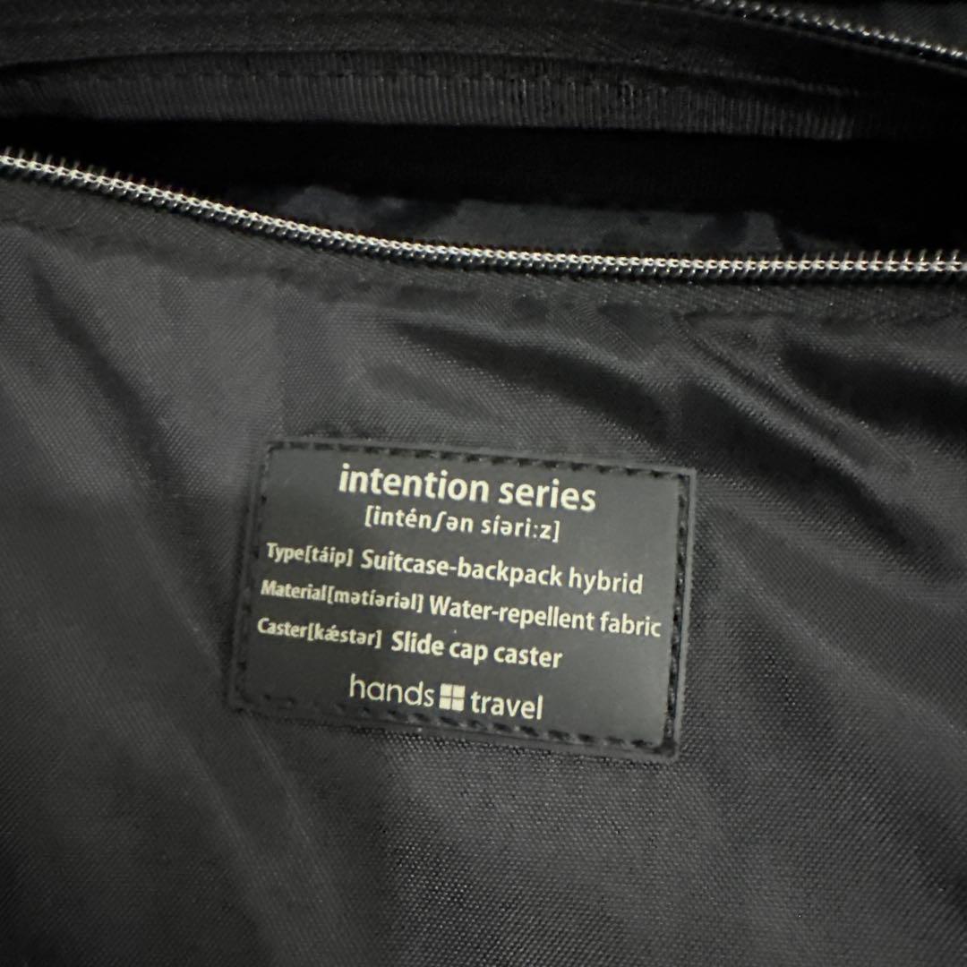 【美品】hands＋ travel 撥水キャリー付きバックパック限定モデル