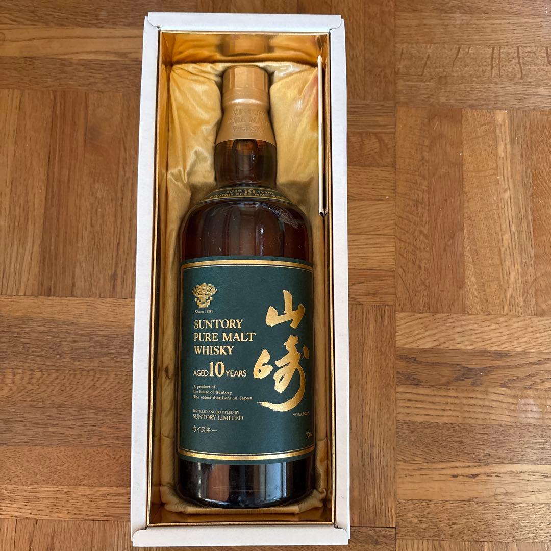 山崎 10年 ピュアモルトウイスキー 700ml