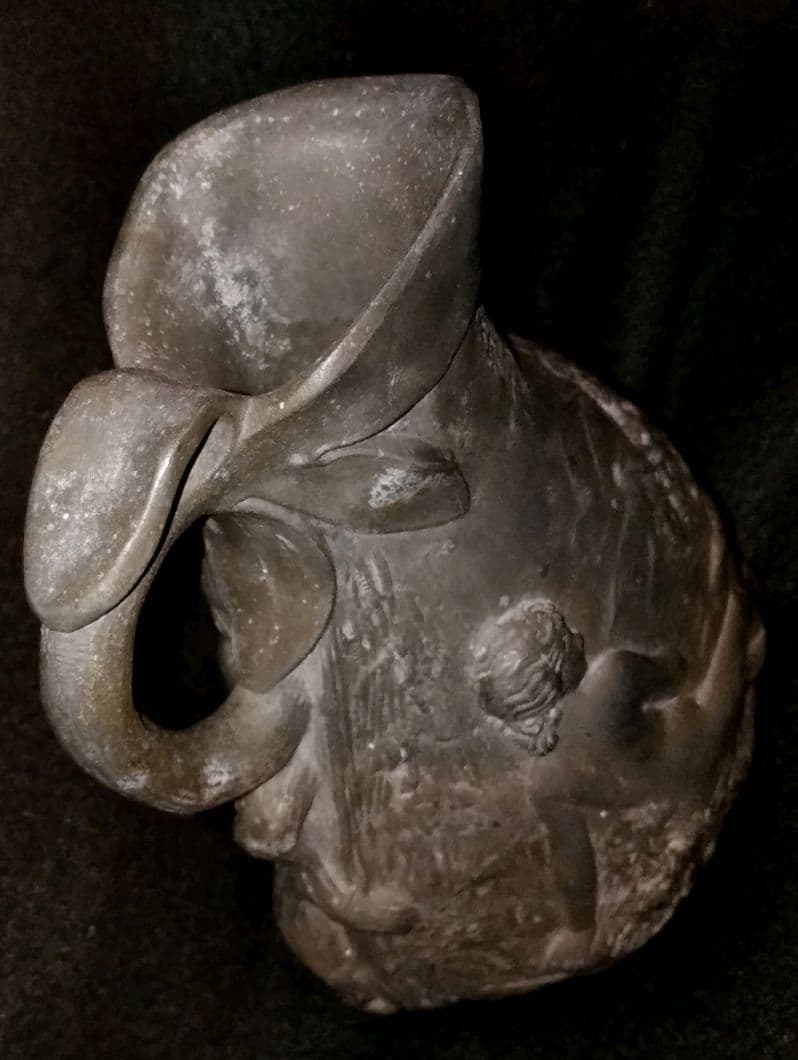 フランスアンティーク花瓶水差しピッチャーピシェアール・ヌーヴォーロココ女神高級