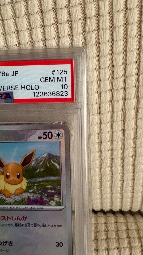 PSA10 イーブイ マスターボールミラー SV8a 125/187