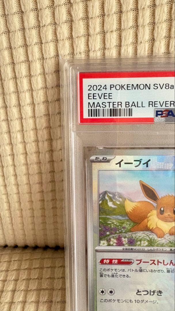 PSA10 イーブイ マスターボールミラー SV8a 125/187