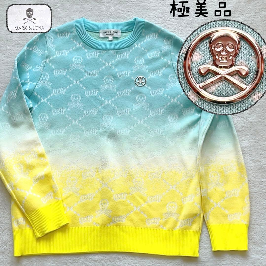 極美品　近年モデル　Ruler Gradate Crew Sweater 　L