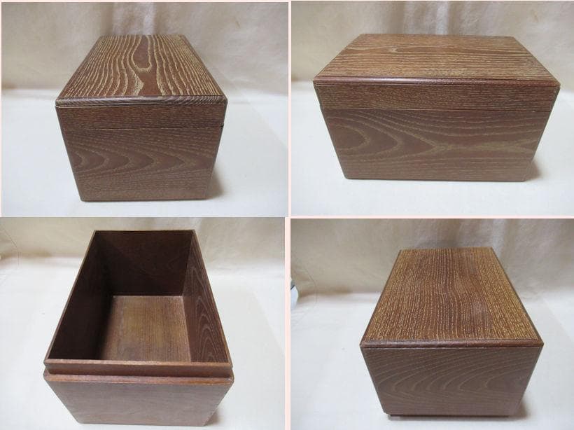 茶道具　桑製茶箱　中の道具皆揃い