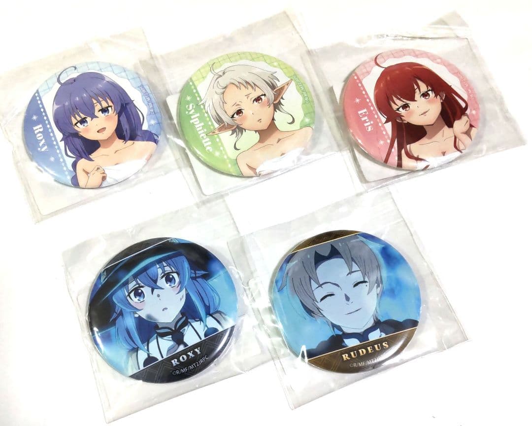 無職転生Ⅱ 缶バッジ 5点セット DMM スクラッチ