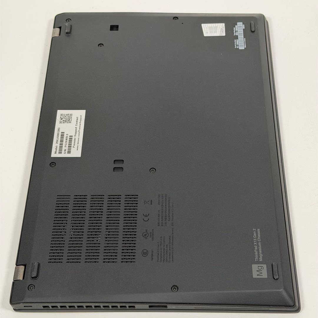 Windowsノート本体 Lenovo ThinkPad X13 Gen2 Ryzen5 8g 256g