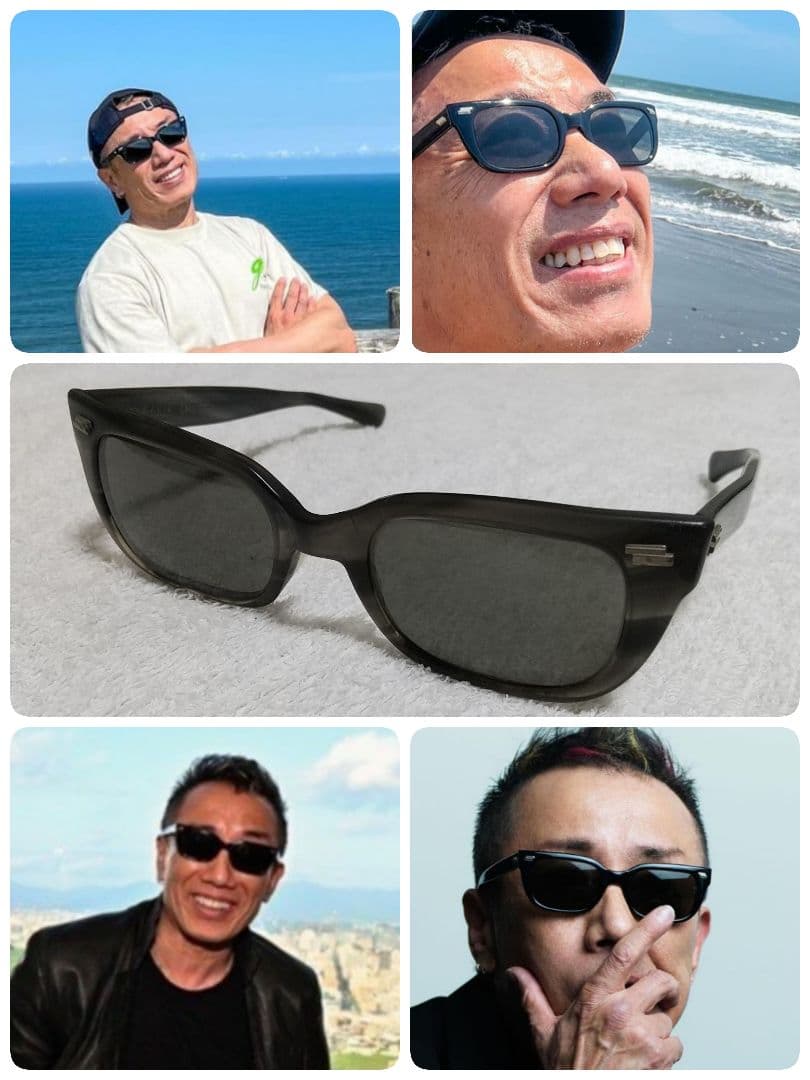 ☆本物☆ブラック スケルター 長渕剛さん 1960s ビンテージ サングラス