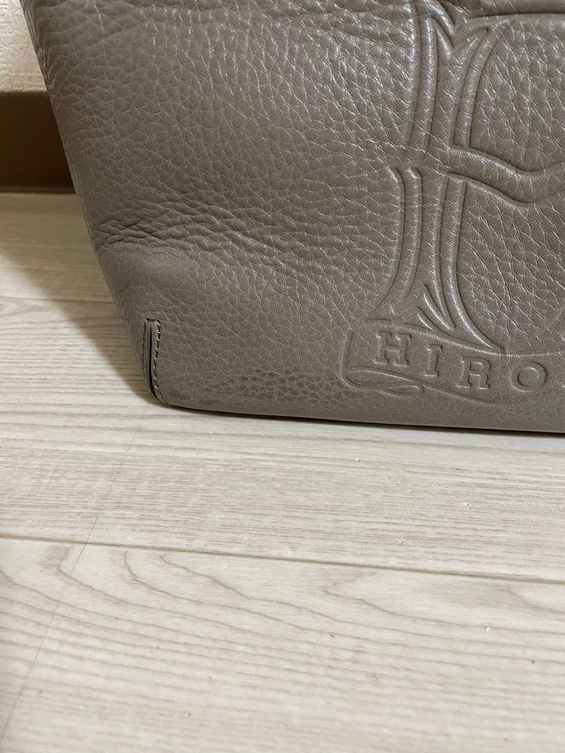 HIROFU グレー バッグ　限定品