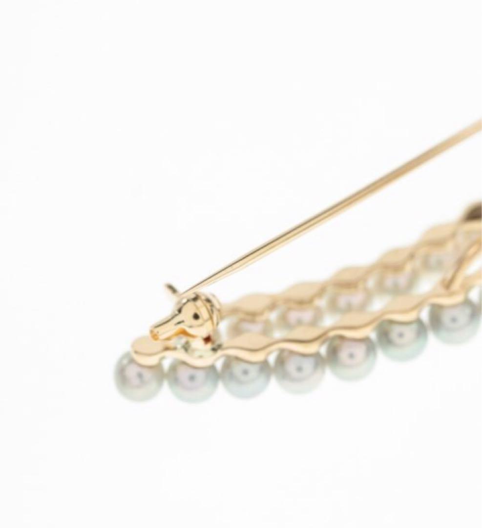 タサキ　ブローチ　パール　Tasaki