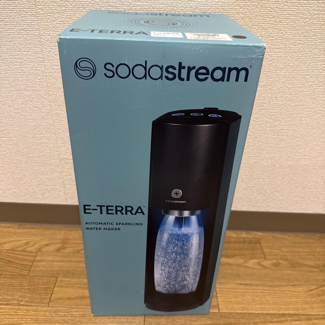 sodastream E-TERRA 炭酸水メーカー ソーダストリーム 黒