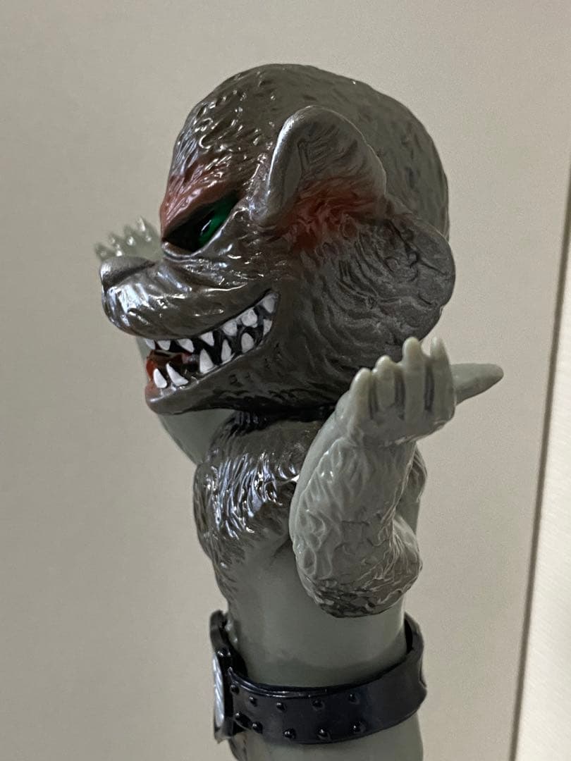 仮面ライダー/ソフビ/ユニファイブ/人形/レトロ/怪人/オオカミ男/フィギュア