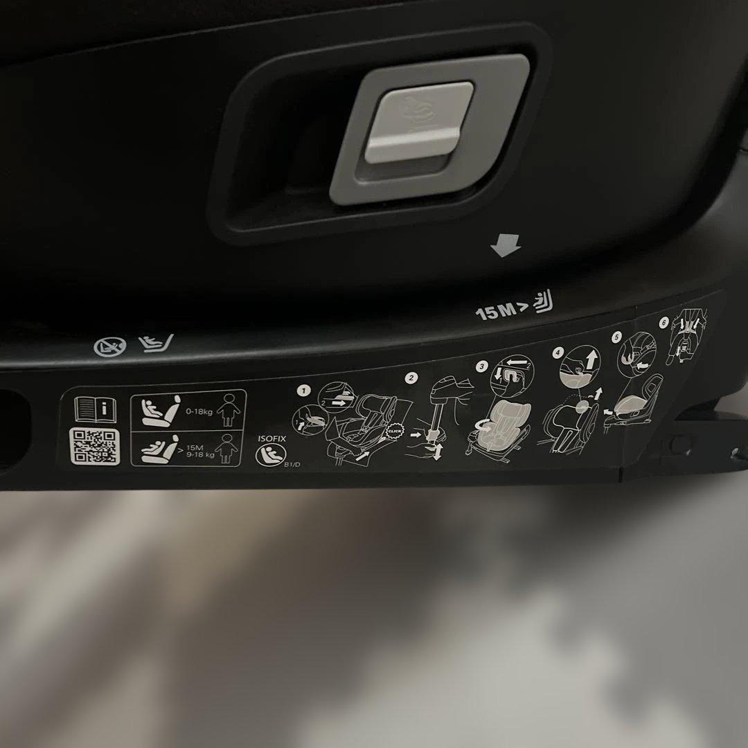 RECARO チャイルドシートZERO.1 ブラック送料込みISOFIX