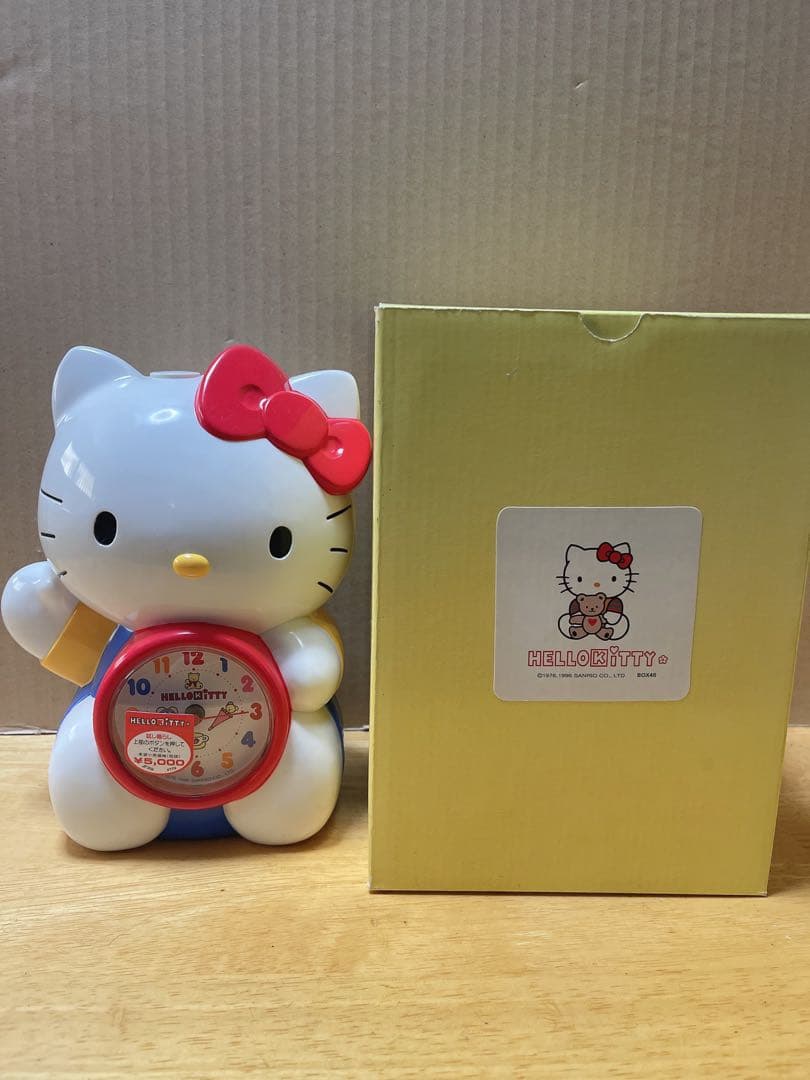 ハローキティ　目覚まし時計　動作確認済み