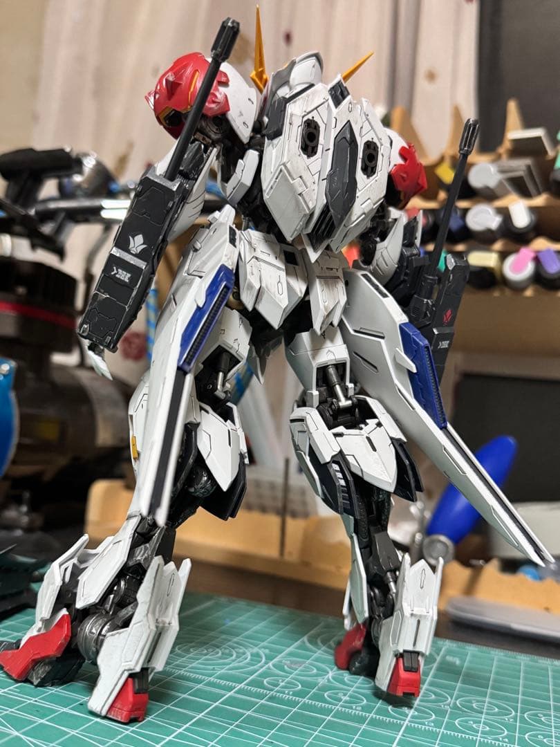 MG ガンダムバルバトスルプス ウェザリング完成品