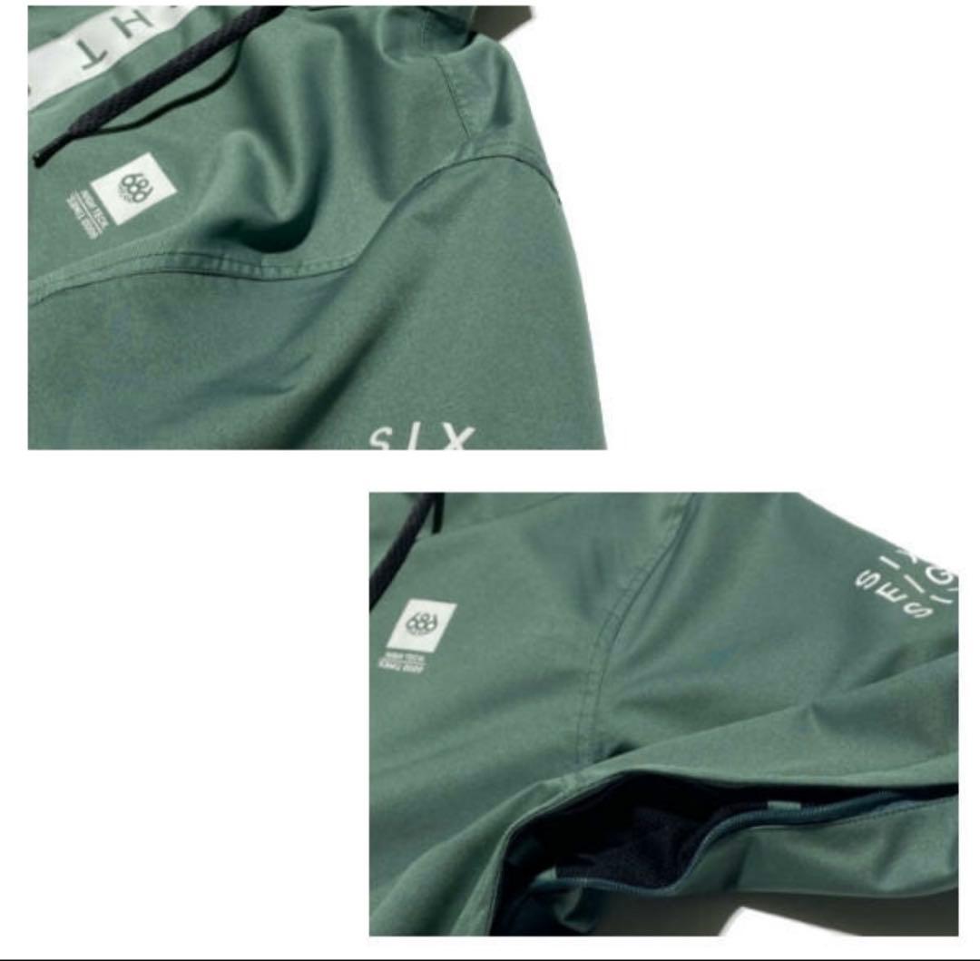 686 FOUNDATION SHELL JACKET 日本限定 グリーン