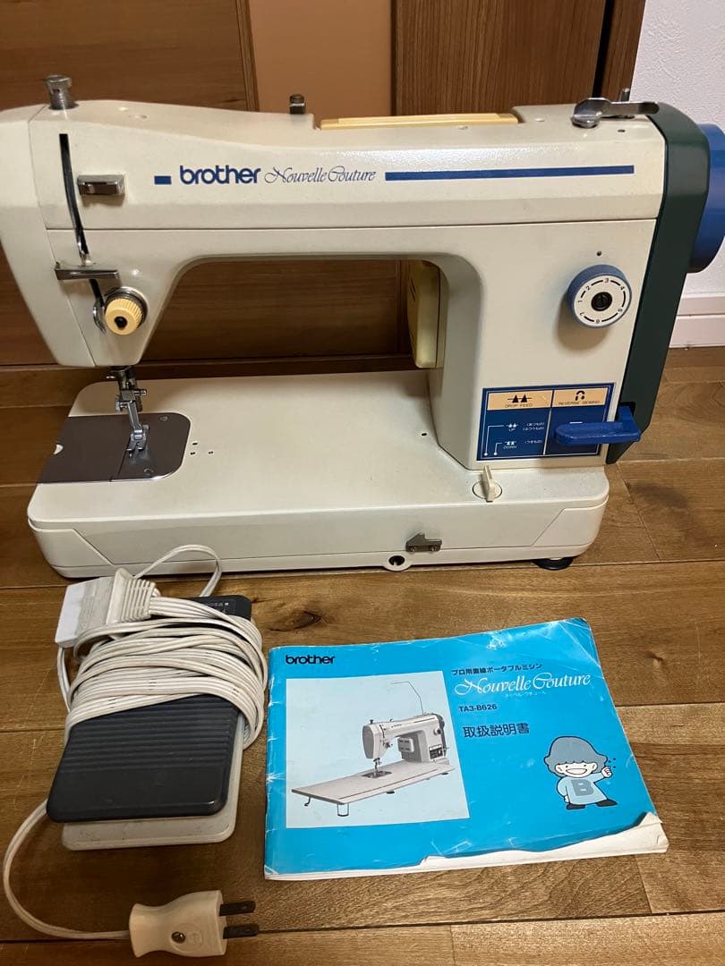 ブラザー職業用ミシン　ヌーベルクチュール TA3-B626