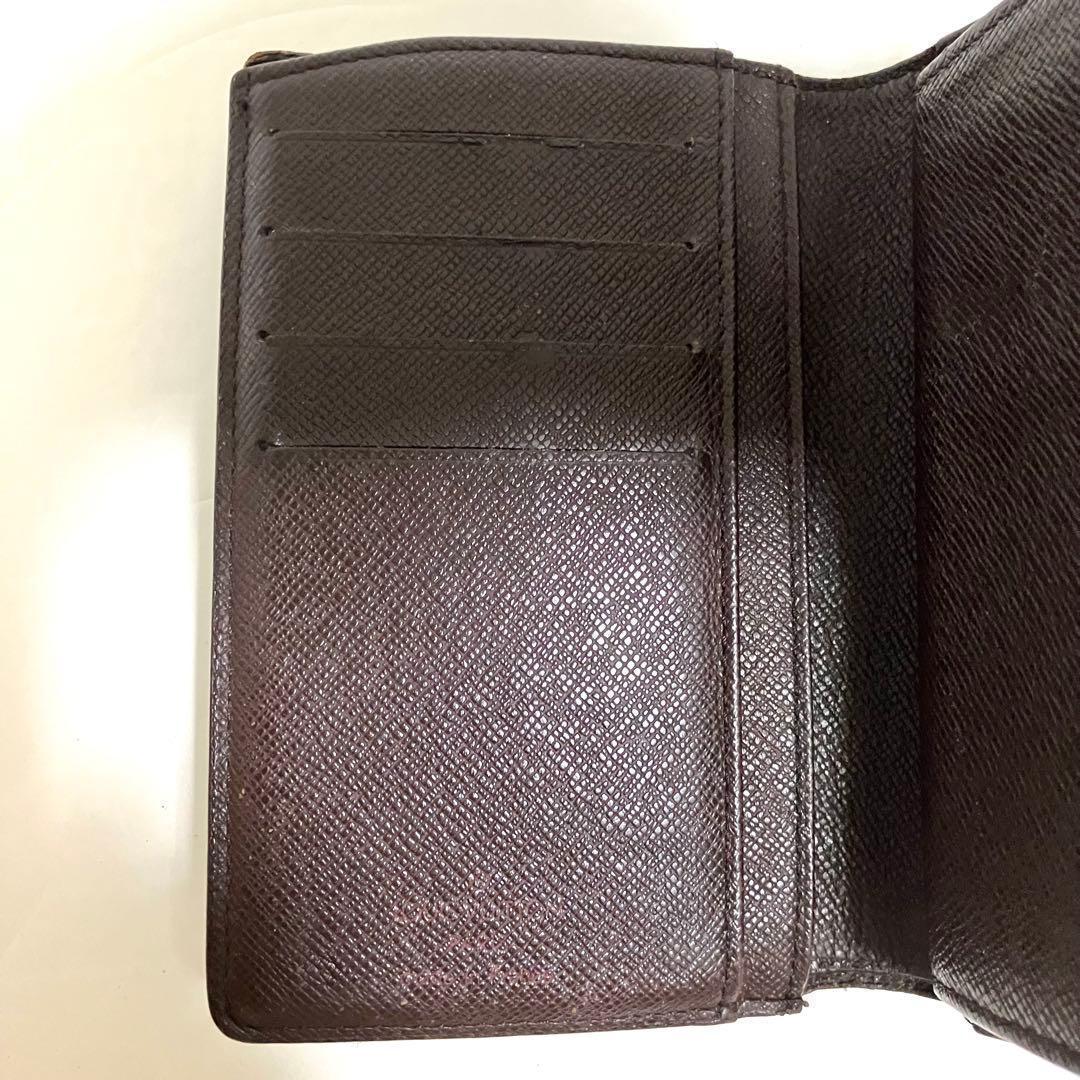 ルイヴィトン ダミエ がま口財布 二つ折り財布 ポルトフォイユ ヴィエノワ
