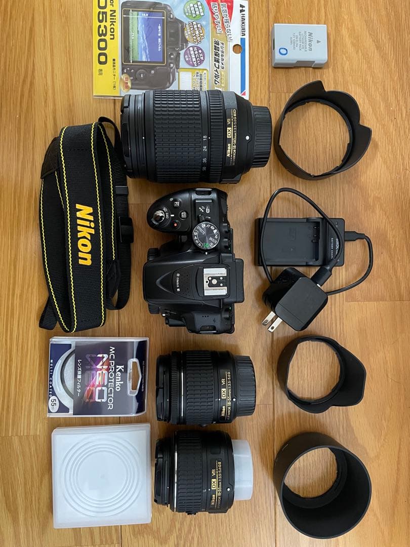 Nikon D5300 デジタル一眼レフカメラ 本体 レンズ3本