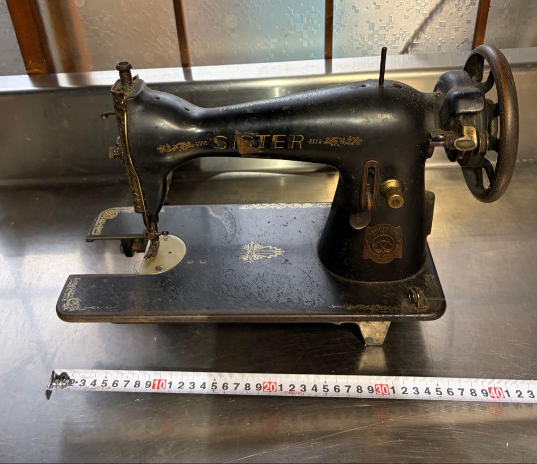 BROTHER ミシン アンティーク オブジェ ジャンク レア 本体のみ