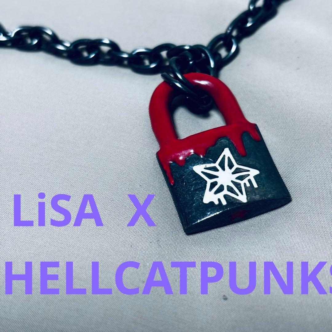 【激レア】LiSA×HELLCATPUNKS 南京錠ネックレス