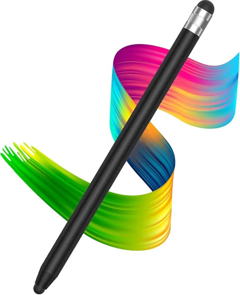 スタイラスペン スタイラスタッチペン 容量性タッチスクリーン ブラック