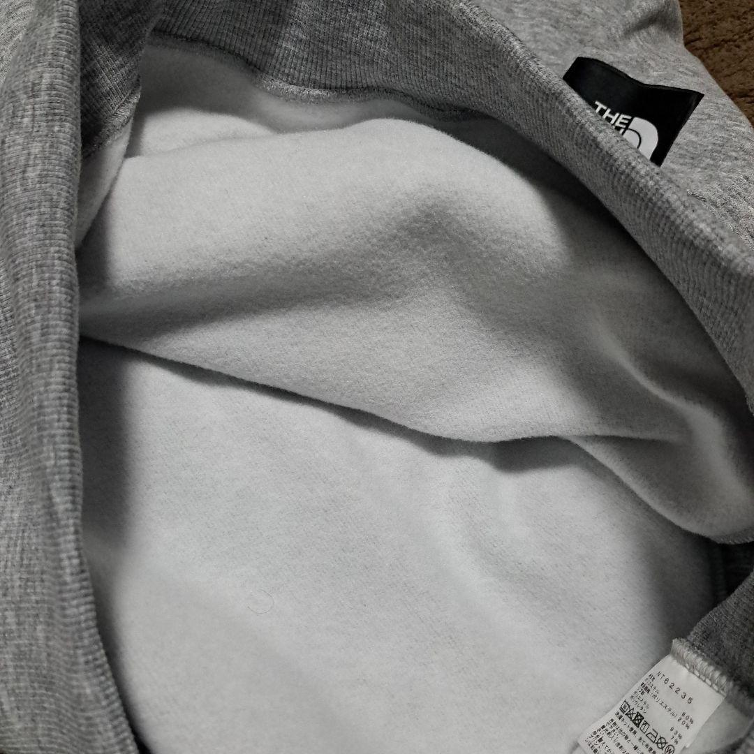 空*ん様 ノースフェイス　パーカー　グレー　 Ｌ　刺繍　THE NORTH FA