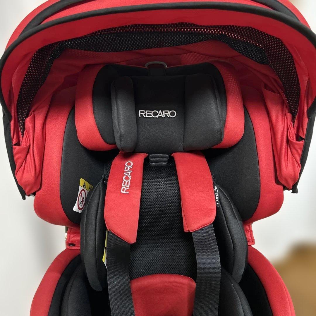 新生児OK レカロ　ゼロワン　チャイルドシート　ベビーサポートクッション付